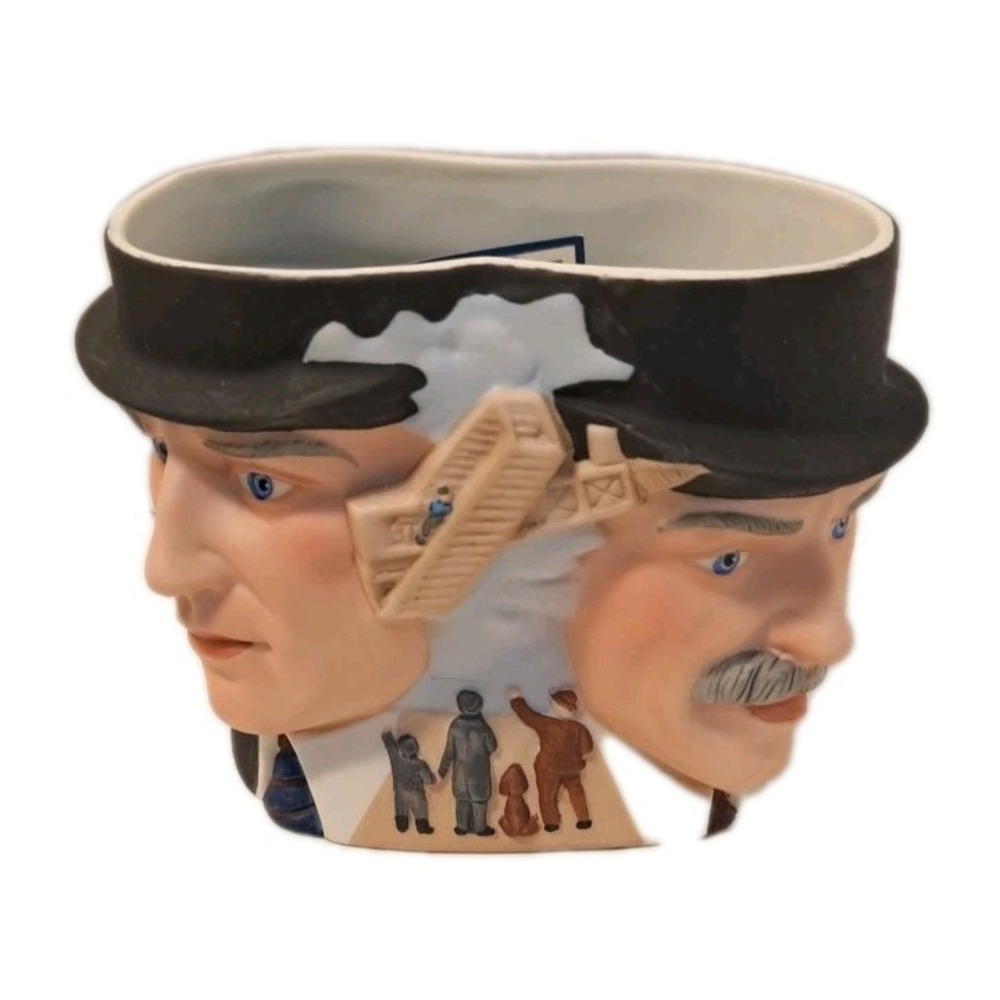 1985 AVON BOXED WRIGHT BROTHERS CHARACTER MUG-ORIGINAL BOX AND PAPERWORK-MINT